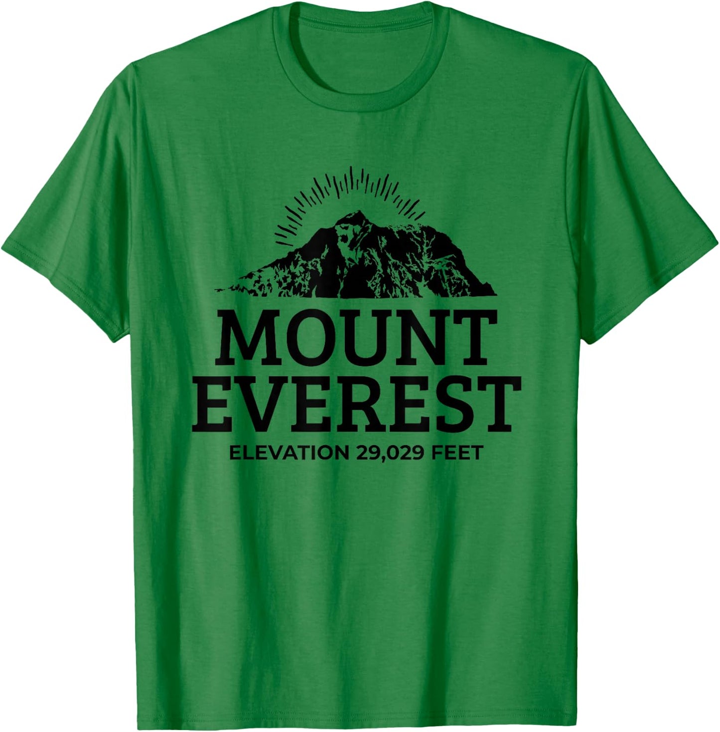 Mount Everest Shirt Rock Climbing Expedition T-Shirt - T-Shirt | Irish Green