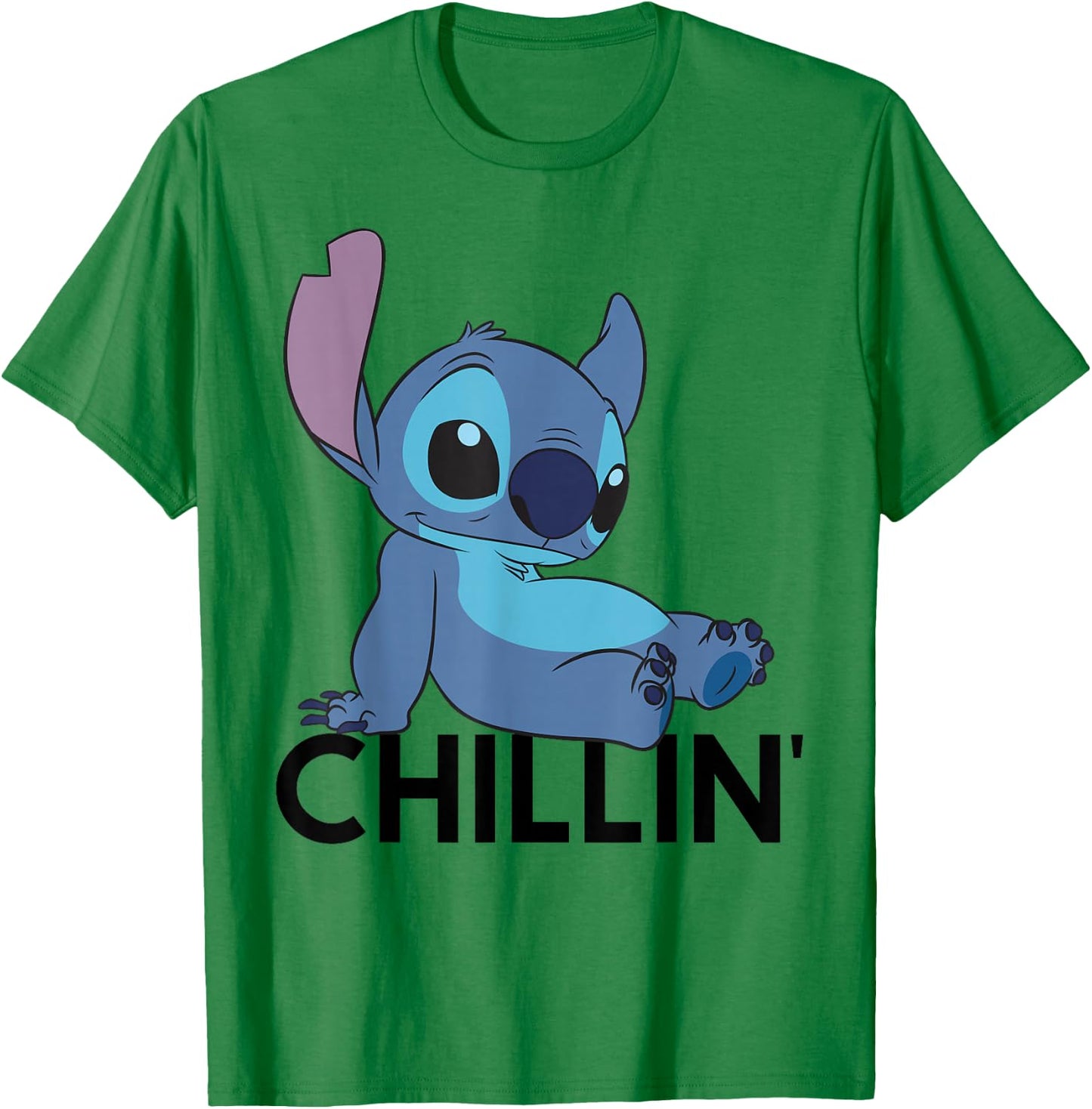 Lilo & Stitch - Chillin T-Shirt - T-Shirt | Irish Green