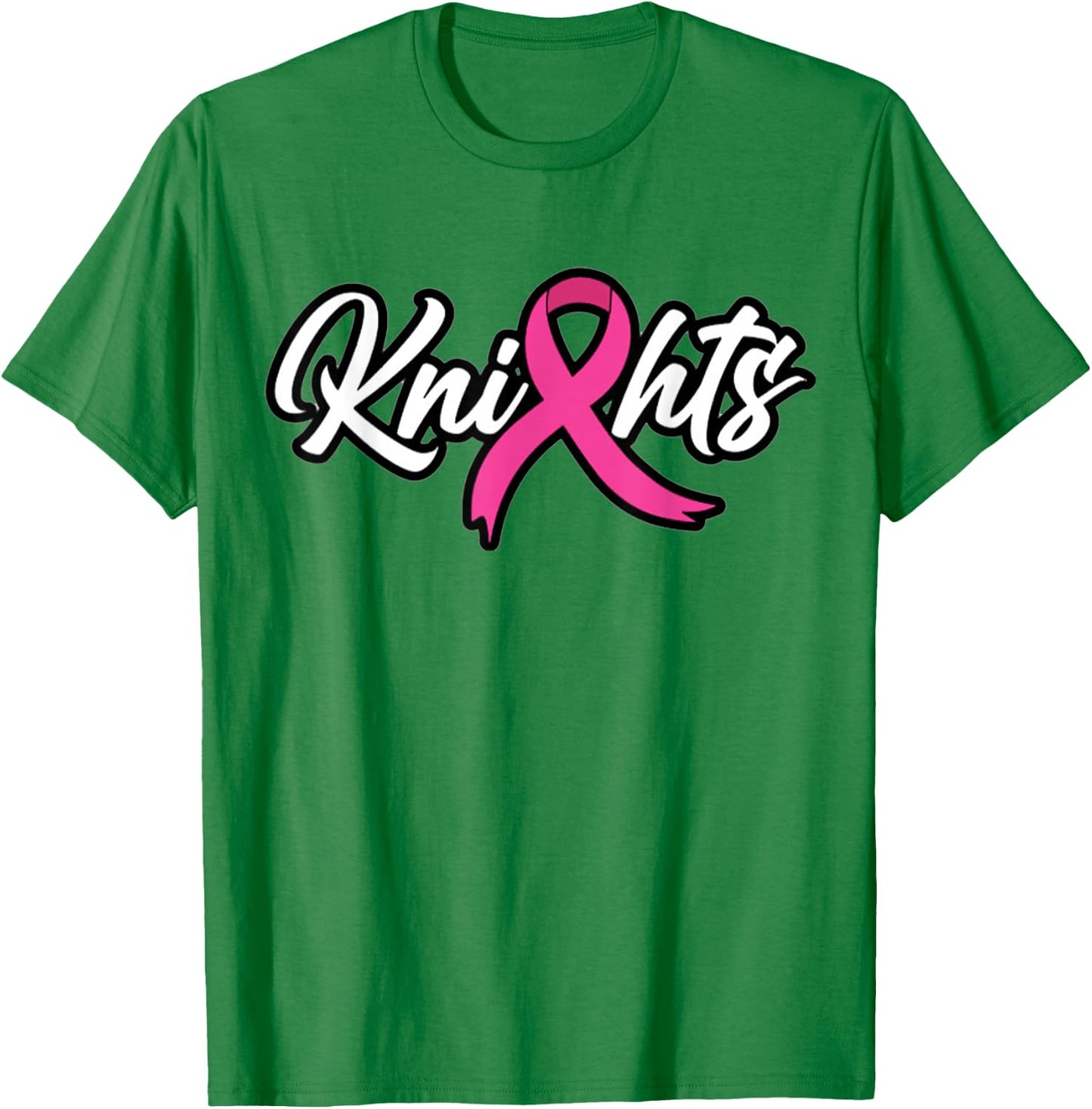 VCS Knights Breast Cancer Awareness T-Shirt - T-Shirt | Irish Green