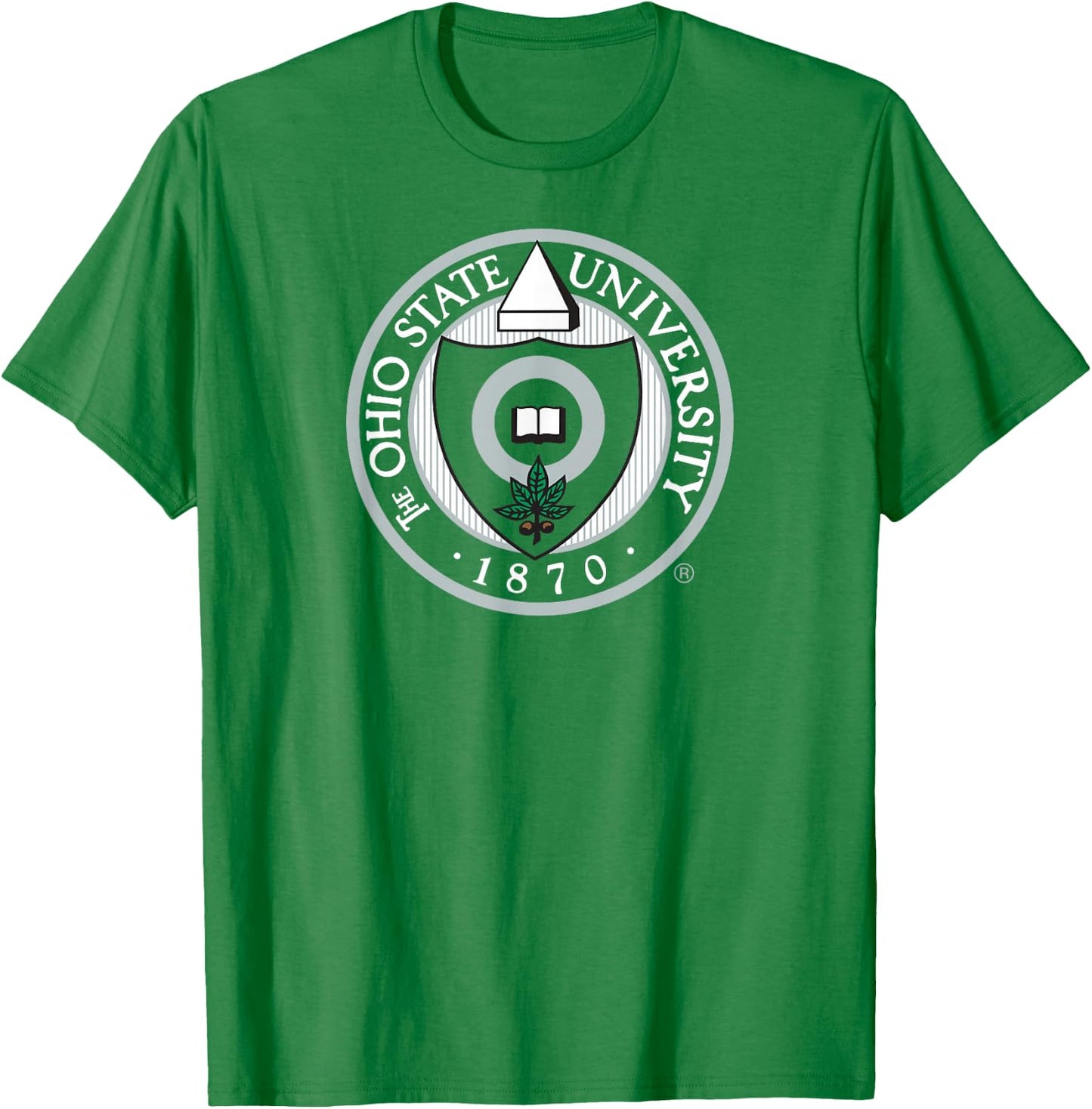 Ohio State Buckeyes Heritage Collection Icon Red T-Shirt - T-Shirt | Irish Green