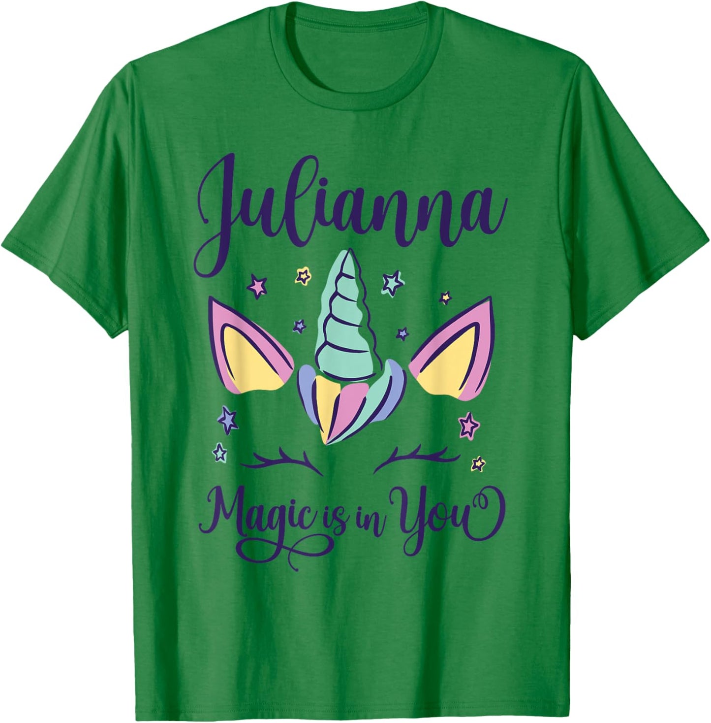 First Name Julianna Personalized I Love Julianna T-Shirt - T-Shirt | Irish Green