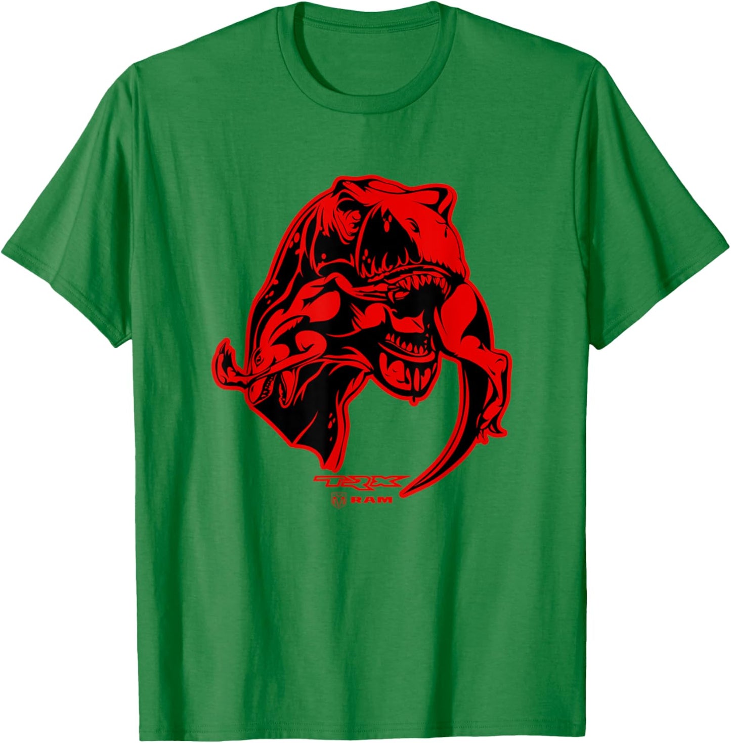 RAM Trucks TRX T-Rex (Red) T-Shirt - T-Shirt | Irish Green