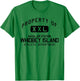 Property of NAS Whidbey Island Athletic Department T-Shirt - T-Shirt | Irish Green