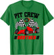 Brother Pit Crew Race Birthday Party Racing Matching Family T-Shirt - T-Shirt | Irish Green