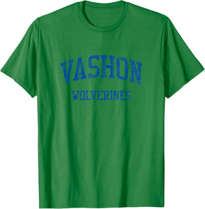 Vashon High School HS St Louis MO Vintage Sports T-Shirt - T-Shirt | Irish Green