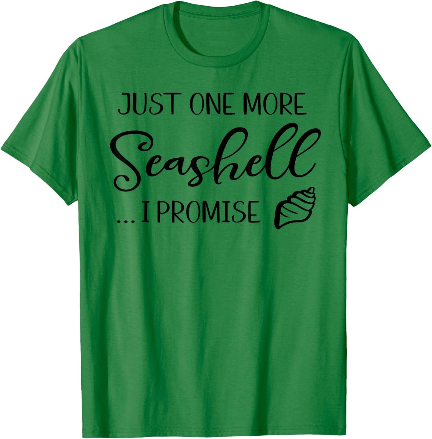 Shell Collecting Shelling Seashells Collector Beach T-Shirt - T-Shirt | Irish Green