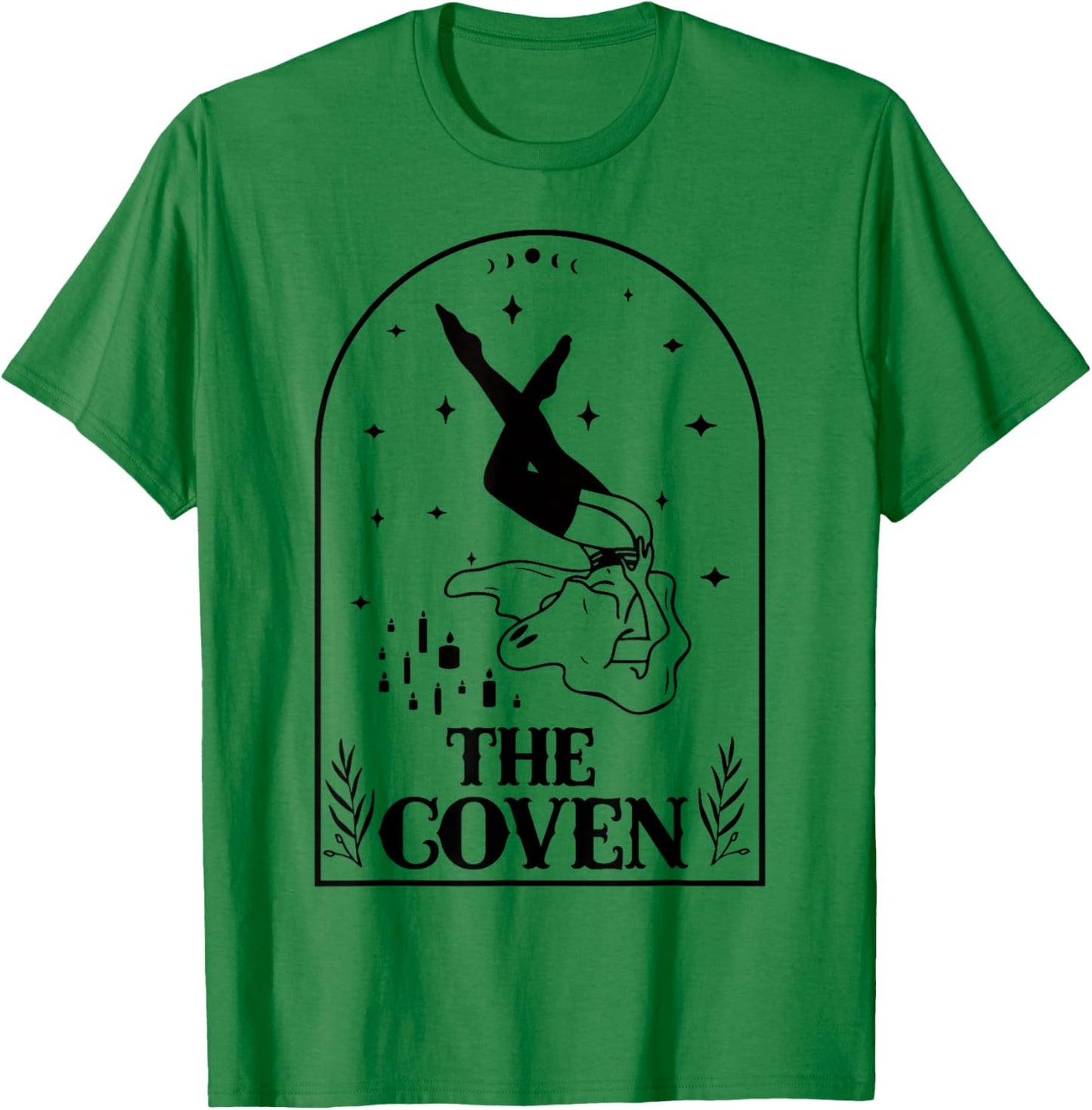 Ghost Coven Bride Squad Gothic Wedding Bachelorette Party T-Shirt - T-Shirt | Irish Green