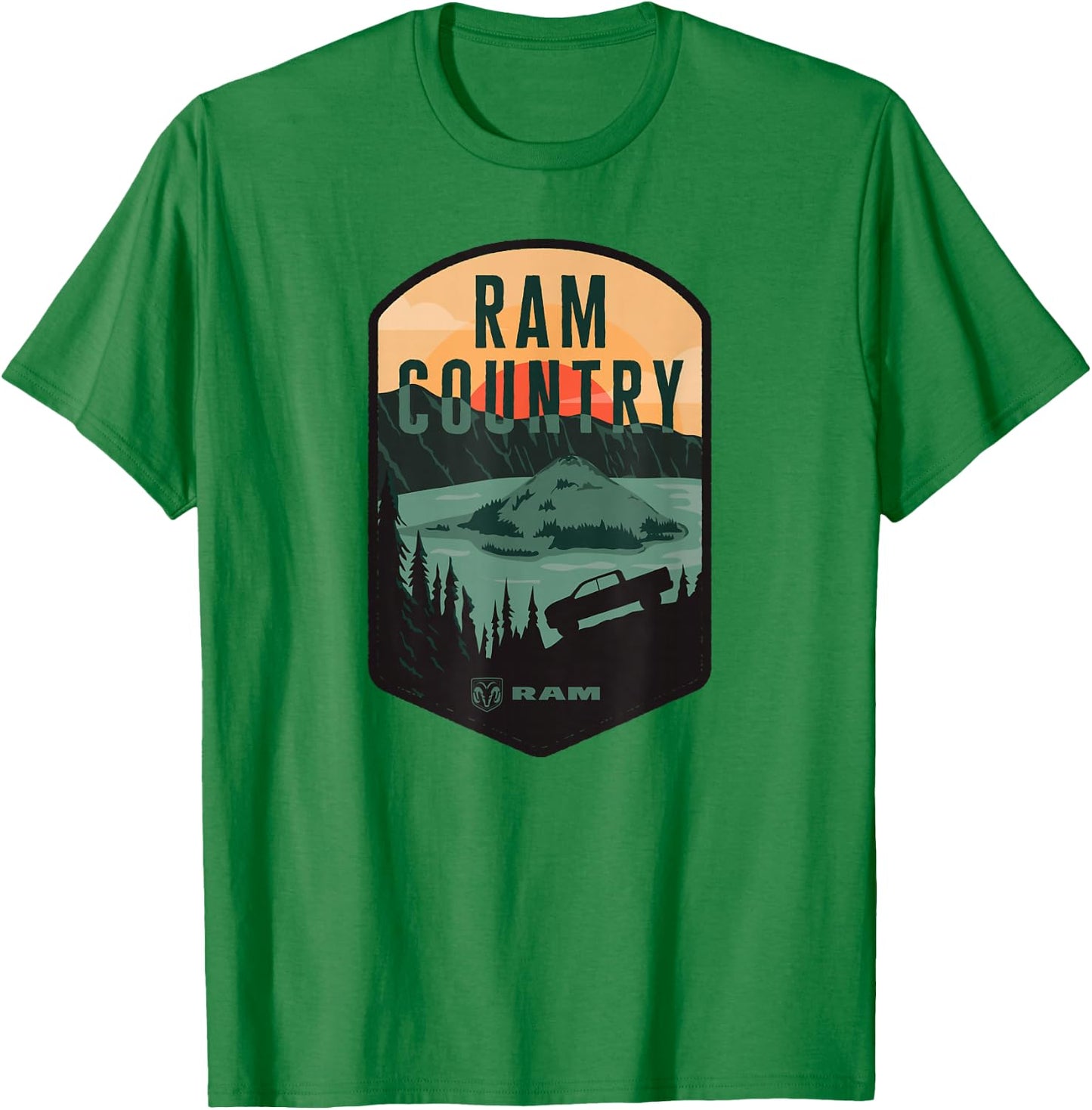 RAM Trucks Country T-Shirt - T-Shirt | Irish Green