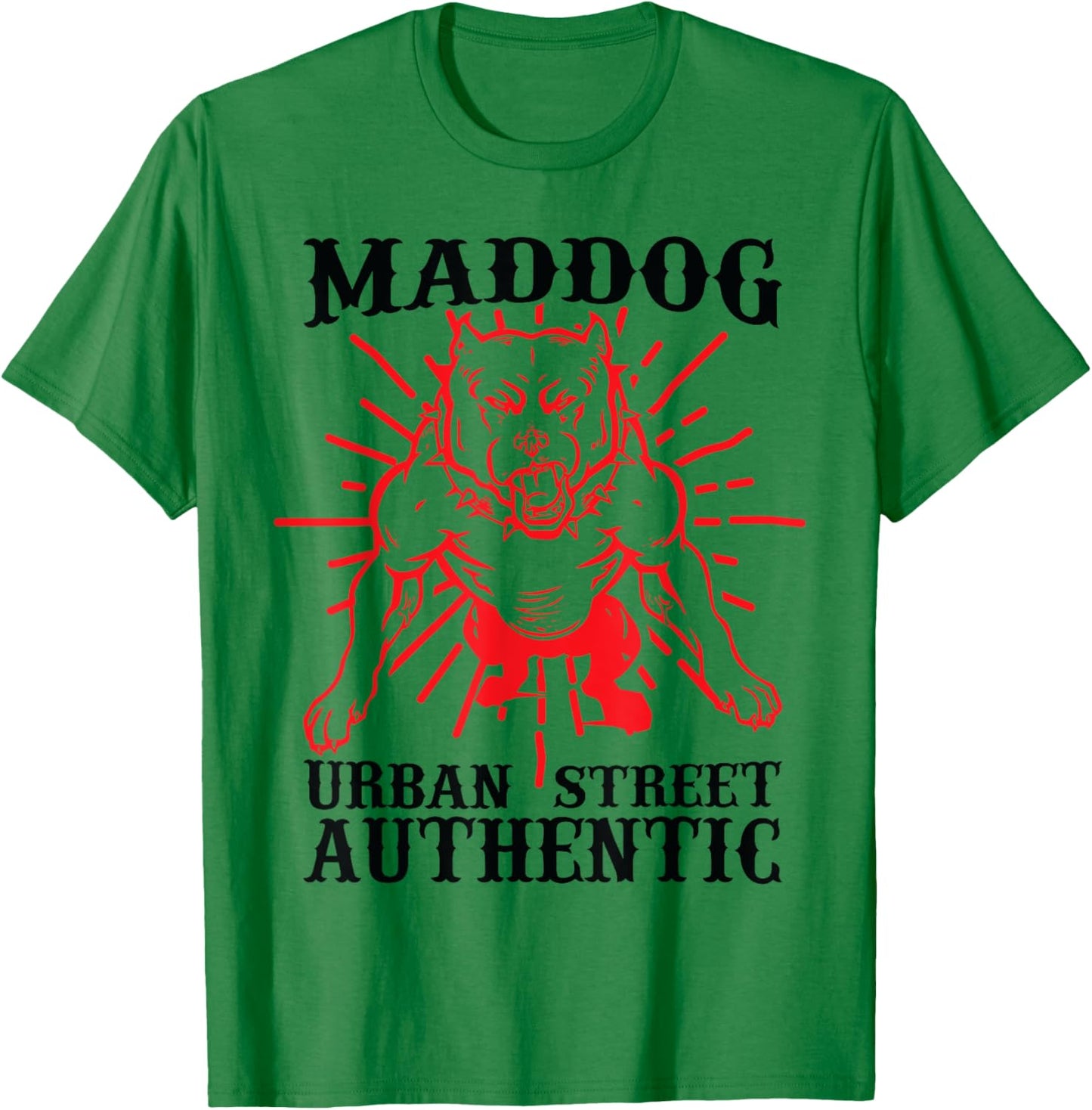 Maddog Urban Street Authentic T-Shirt - T-Shirt | Irish Green