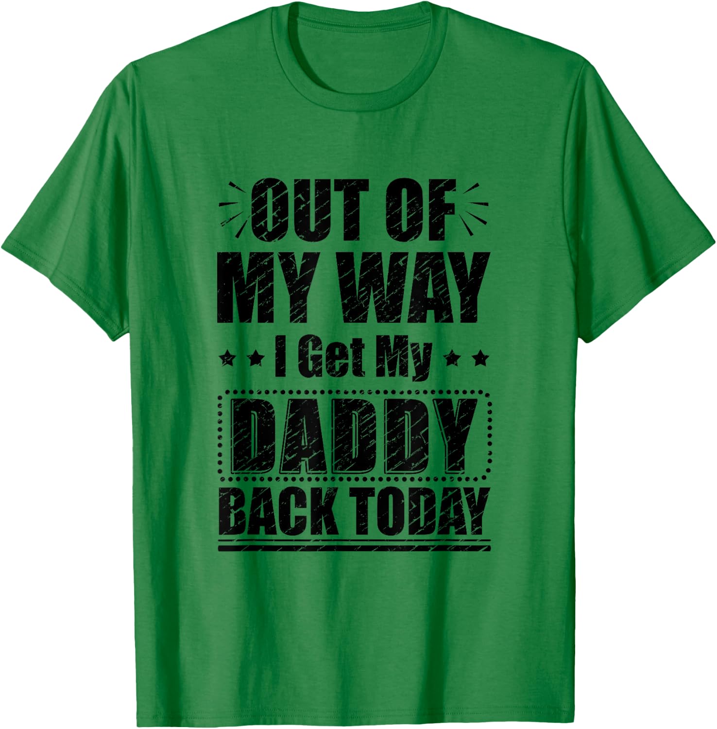 Homecoming Deployment Dad Welcome Back Home for Daddy Kids T-Shirt - T-Shirt | Irish Green