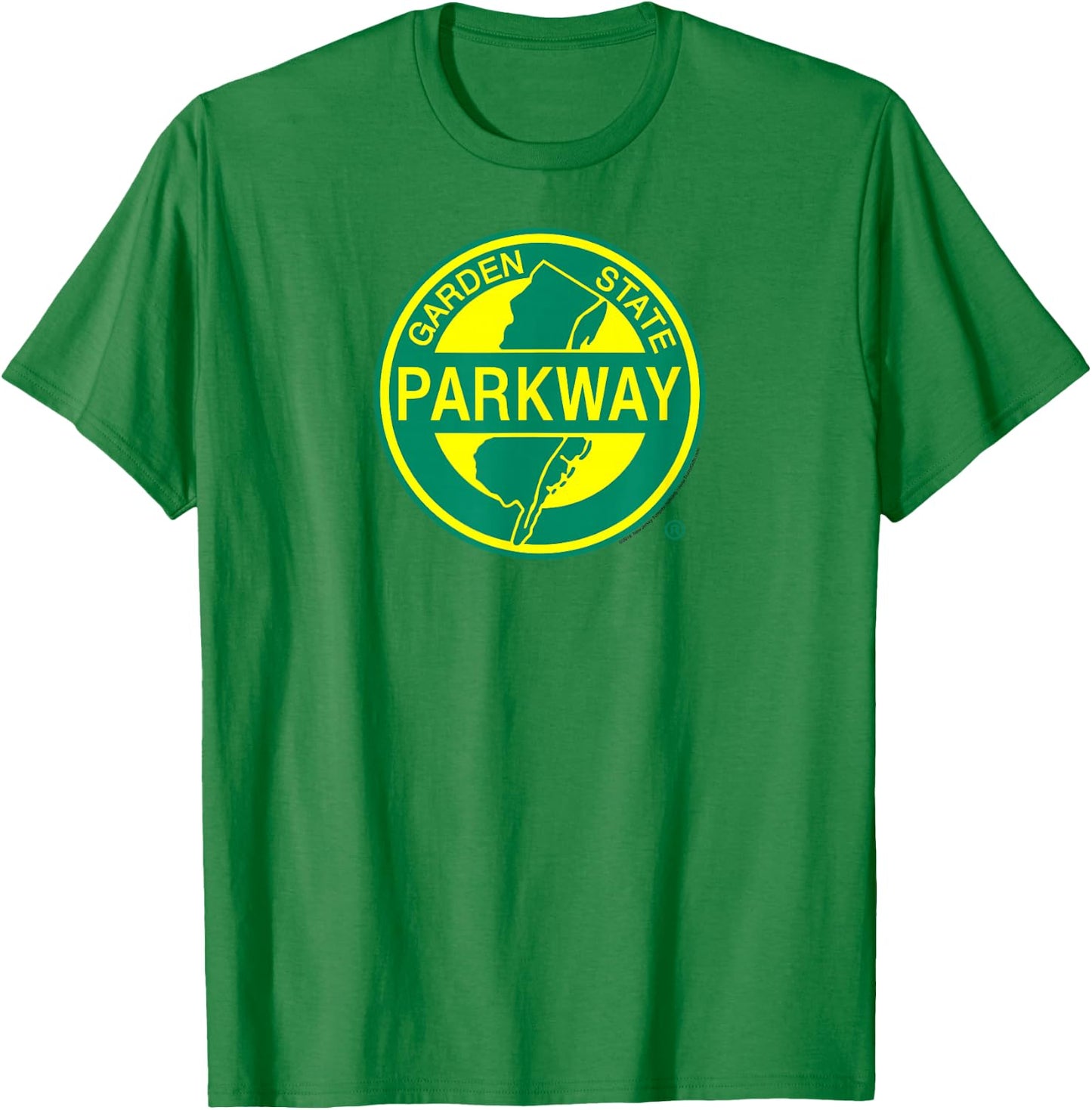 Garden State Parkway T-Shirt - T-Shirt | Irish Green