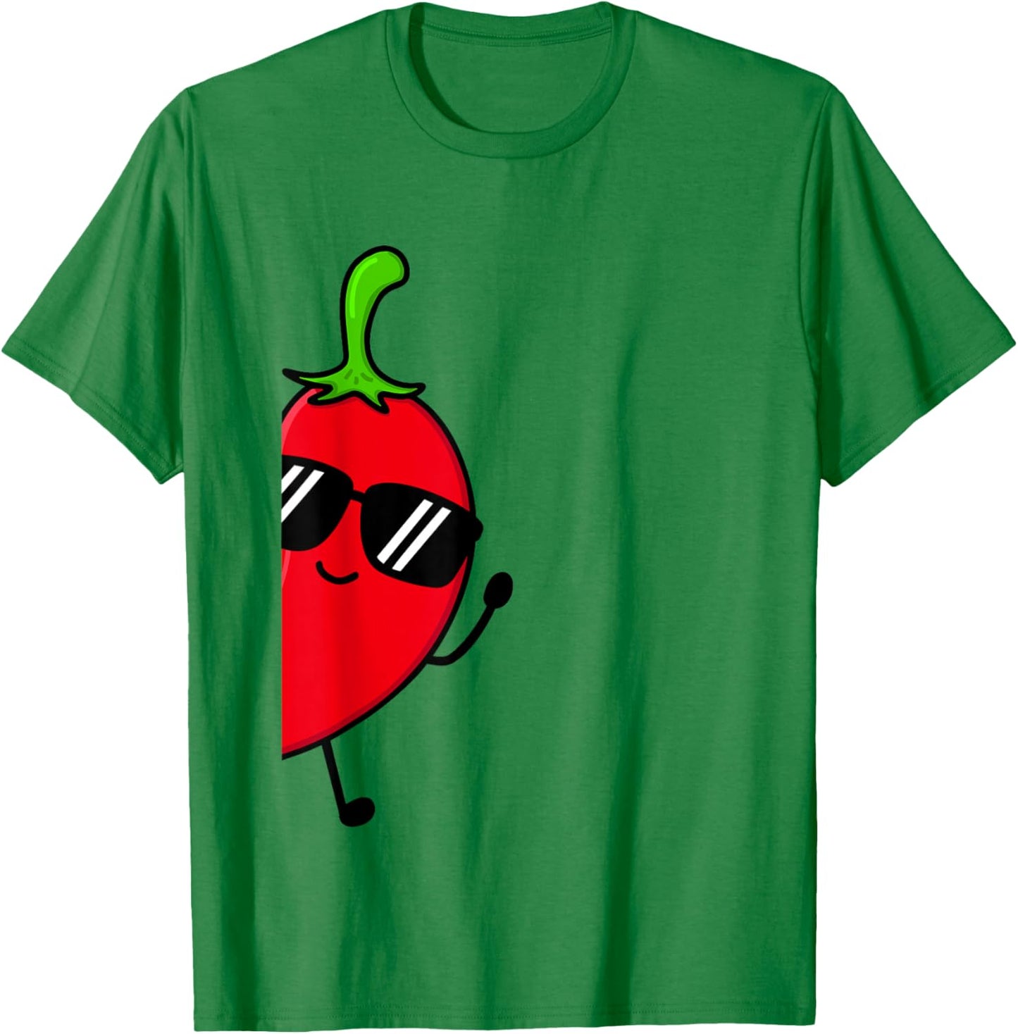 Kids Chili Shirt For Boys Or Girls | Cute Chili Gift T-Shirt - T-Shirt | Irish Green