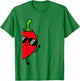 Kids Chili Shirt For Boys Or Girls | Cute Chili Gift T-Shirt - T-Shirt | Irish Green