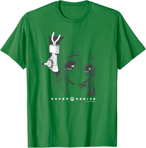 Super Sonico T-Shirt - T-Shirt | Irish Green