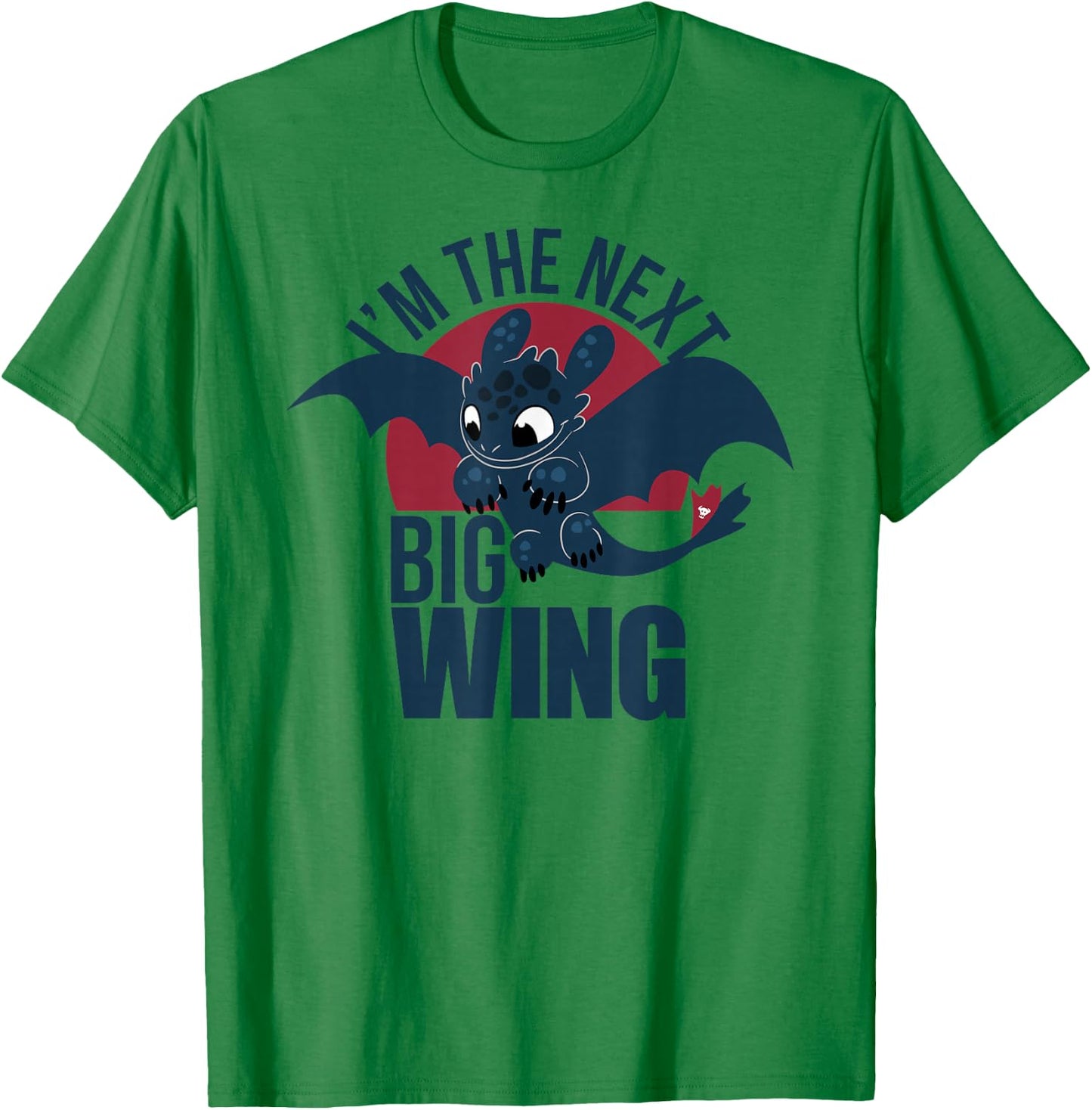 How to Train Your Dragon 3 Hidden World Big Wing T-Shirt - T-Shirt | Irish Green