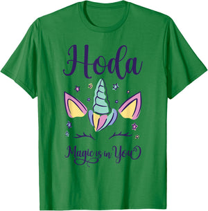 First Name Hoda Personalized Hoda T-Shirt - T-Shirt | Irish Green