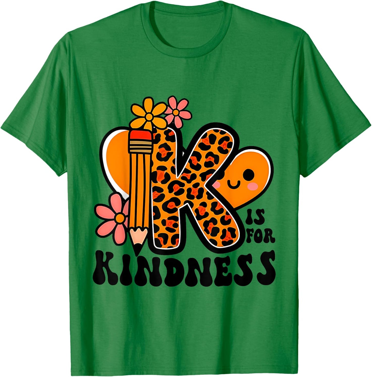 Unity Day Shirt Kindness Orange Teacher Kids Be Kind T-Shirt - T-Shirt | Irish Green