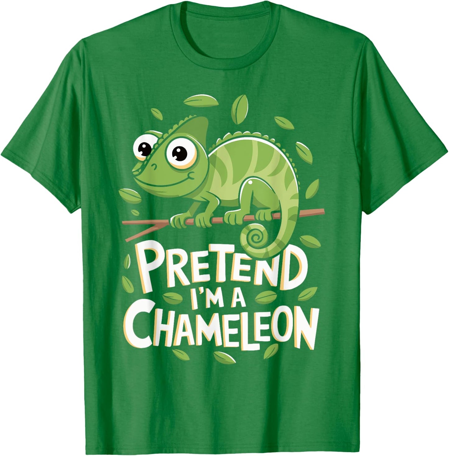 Pretend I'm A Chameleon T-Shirt - T-Shirt | Irish Green