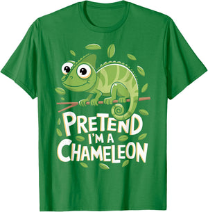 Pretend I'm A Chameleon T-Shirt - T-Shirt | Irish Green