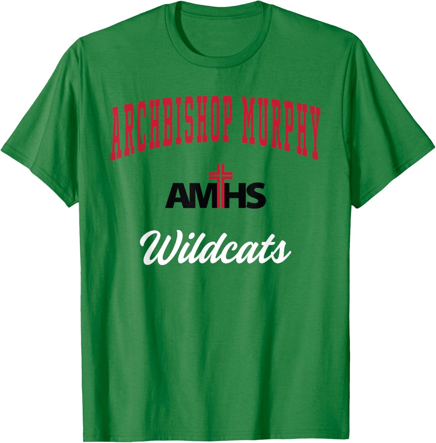 Archbishop Murphy High School Wildcats T-Shirt - T-Shirt | Irish Green