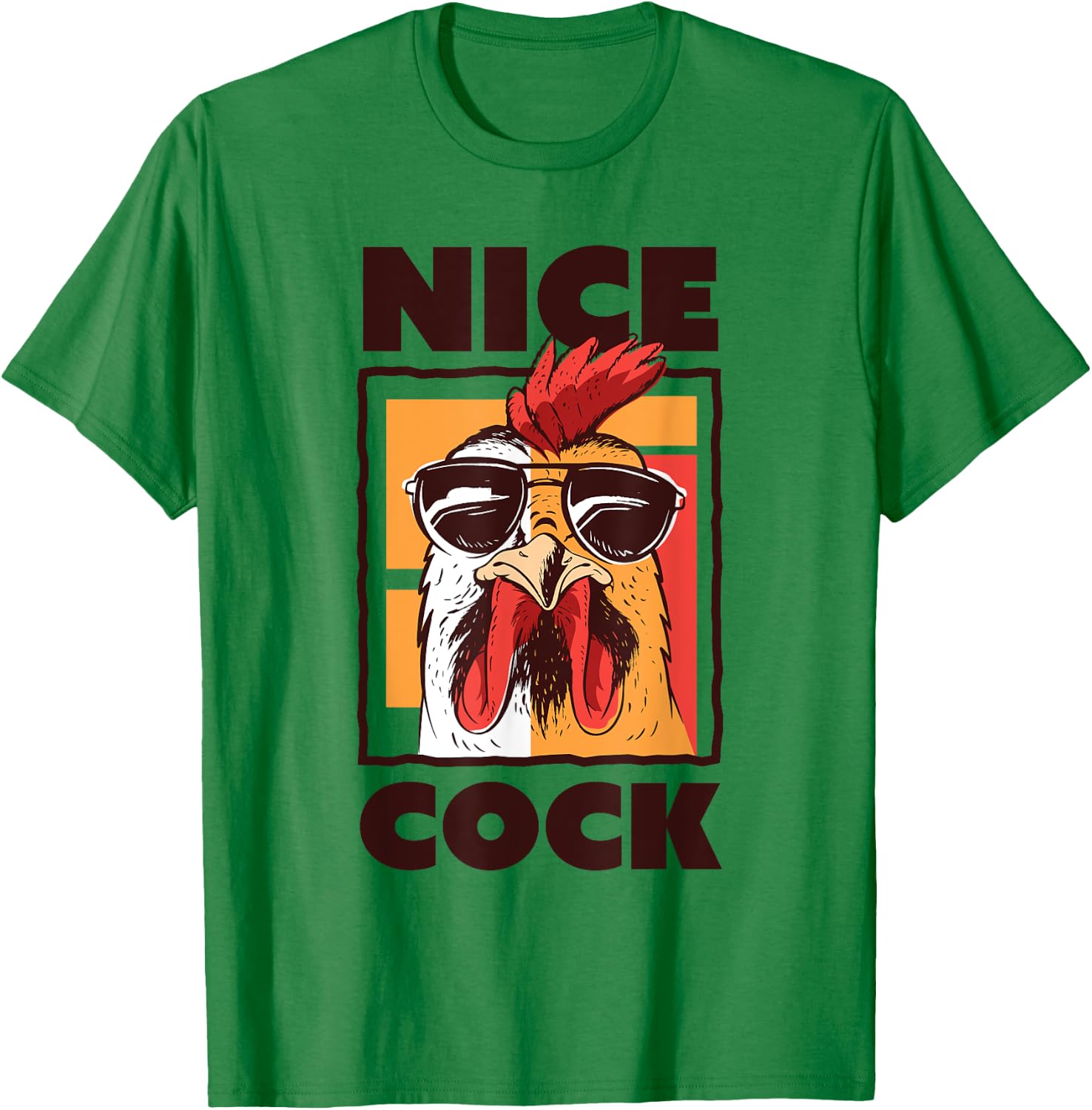Nice Cock Farming Bird watching Gift T-Shirt - T-Shirt | Irish Green