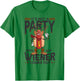 It's Not A Party Until My Wiener Comes Out Funny Hot Dog Women T-Shirt - T-Shirt | Irish Green