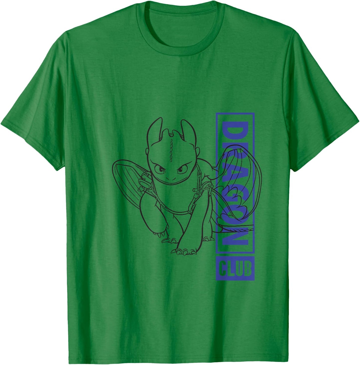 How to Train Your Dragon 3 Hidden World Club T-Shirt - T-Shirt | Irish Green