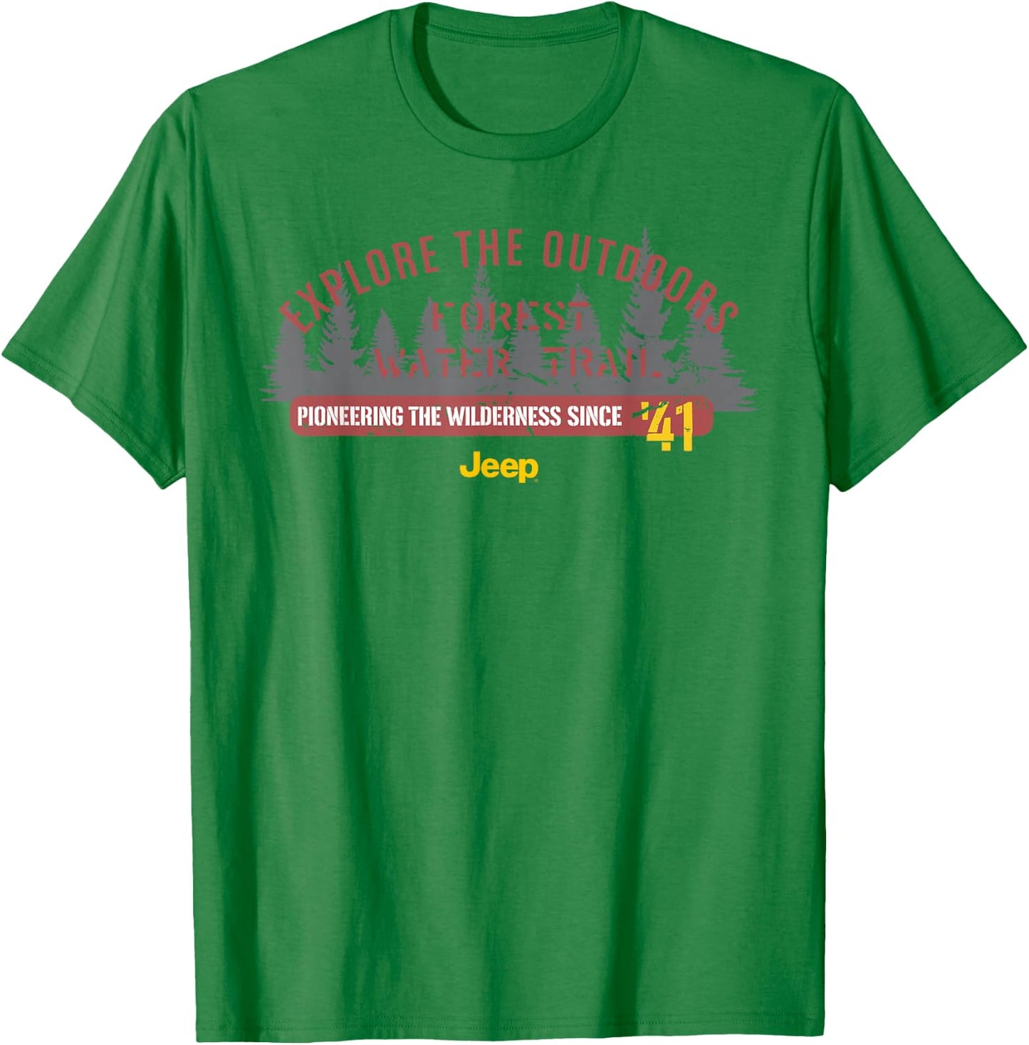 Jeep Outdoors T-Shirt - T-Shirt | Irish Green