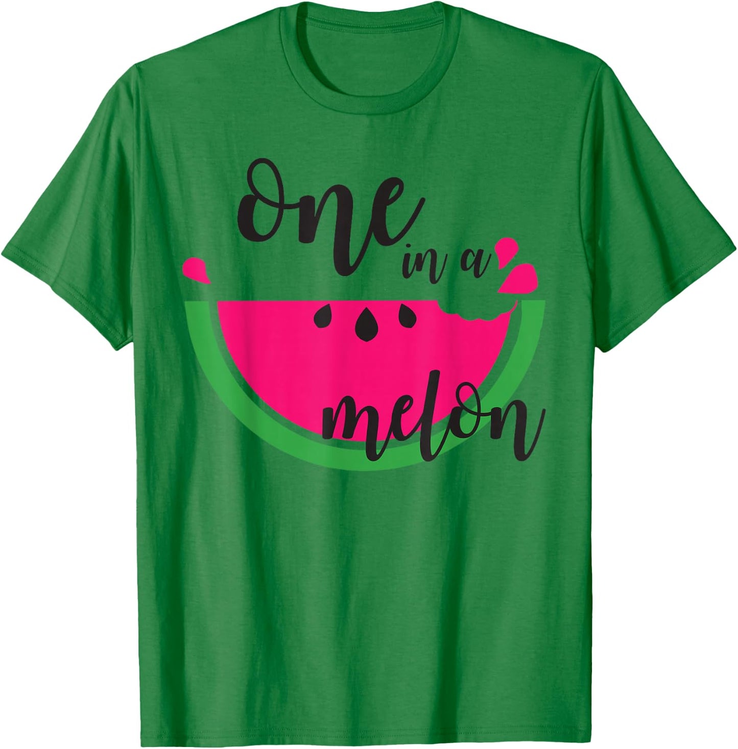 Watermelon Summer One in a Melon Fruit Cool Gift T-Shirt - T-Shirt | Irish Green