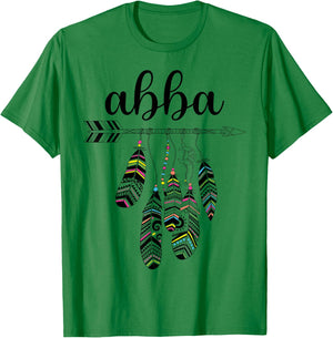 Abba Name Women Men Kids Abba Birthday Shirt Gift Abba Name T-Shirt - T-Shirt | Irish Green