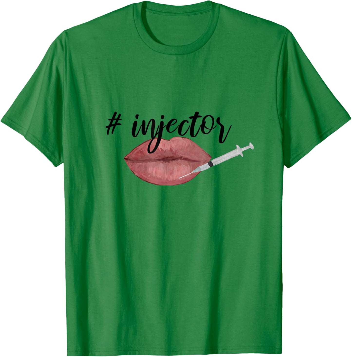 Nurse injector lip filler injections cosmetics T-Shirt - T-Shirt | Irish Green