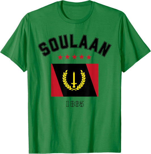 Soulaan Flag T-Shirt - T-Shirt | Irish Green