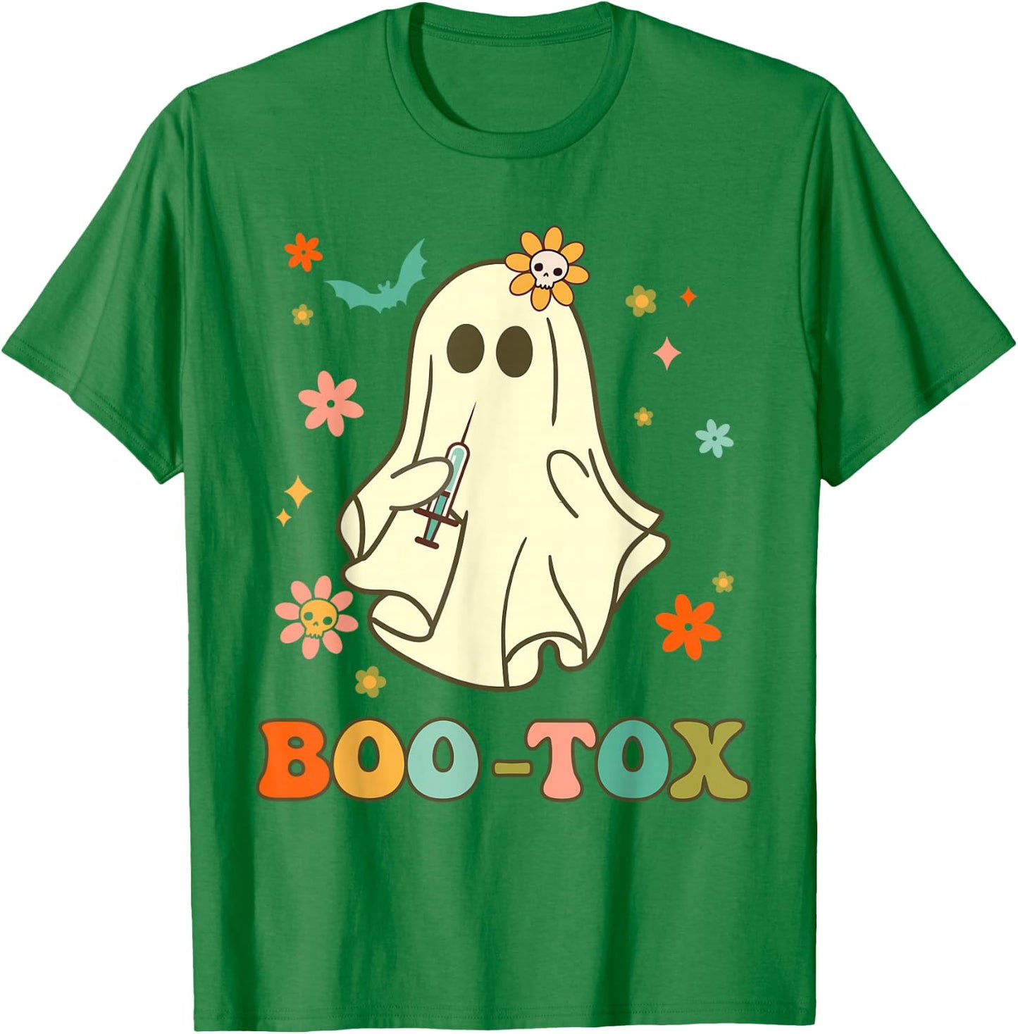 Plastic Surgeon Halloween Costume Botox Halloween Boo-Tox T-Shirt - T-Shirt | Irish Green