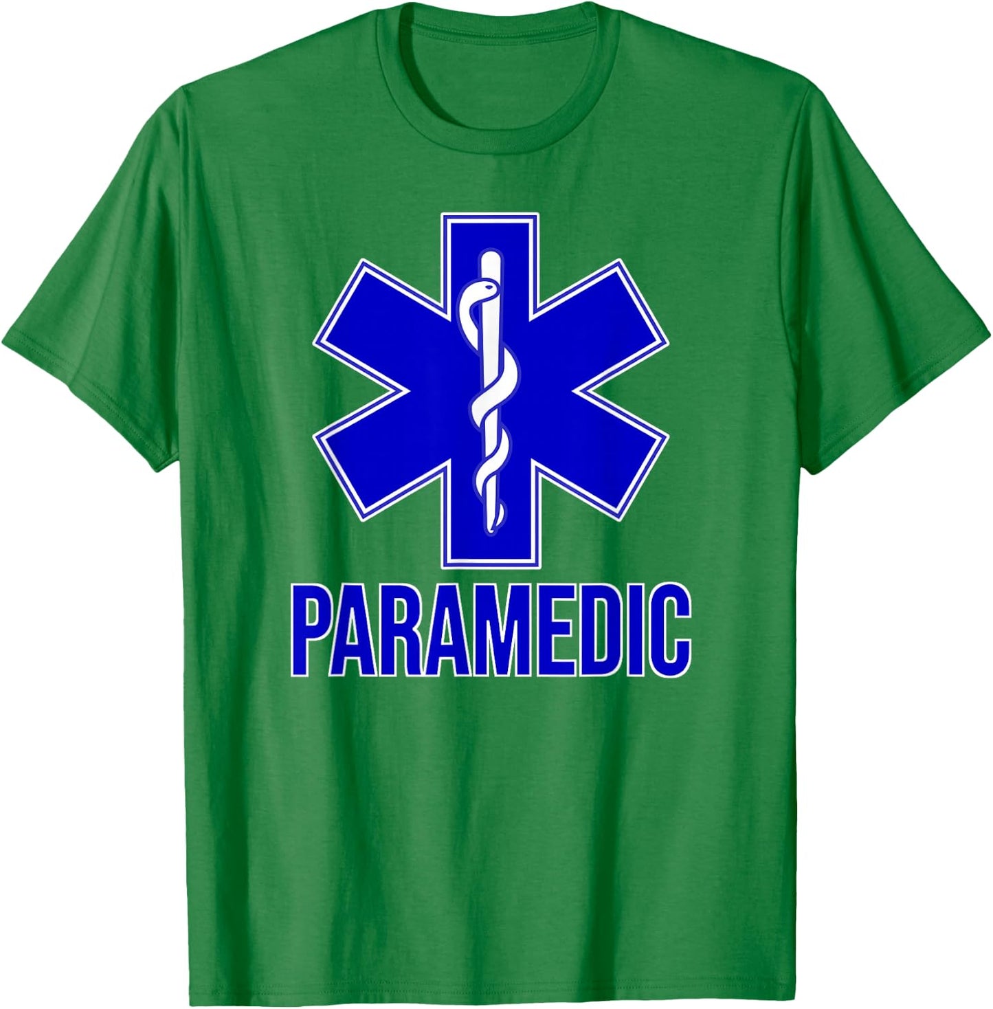 Paramedic Star of Life Emt Ems Ambulance Uniform Costume T-Shirt - T-Shirt | Irish Green