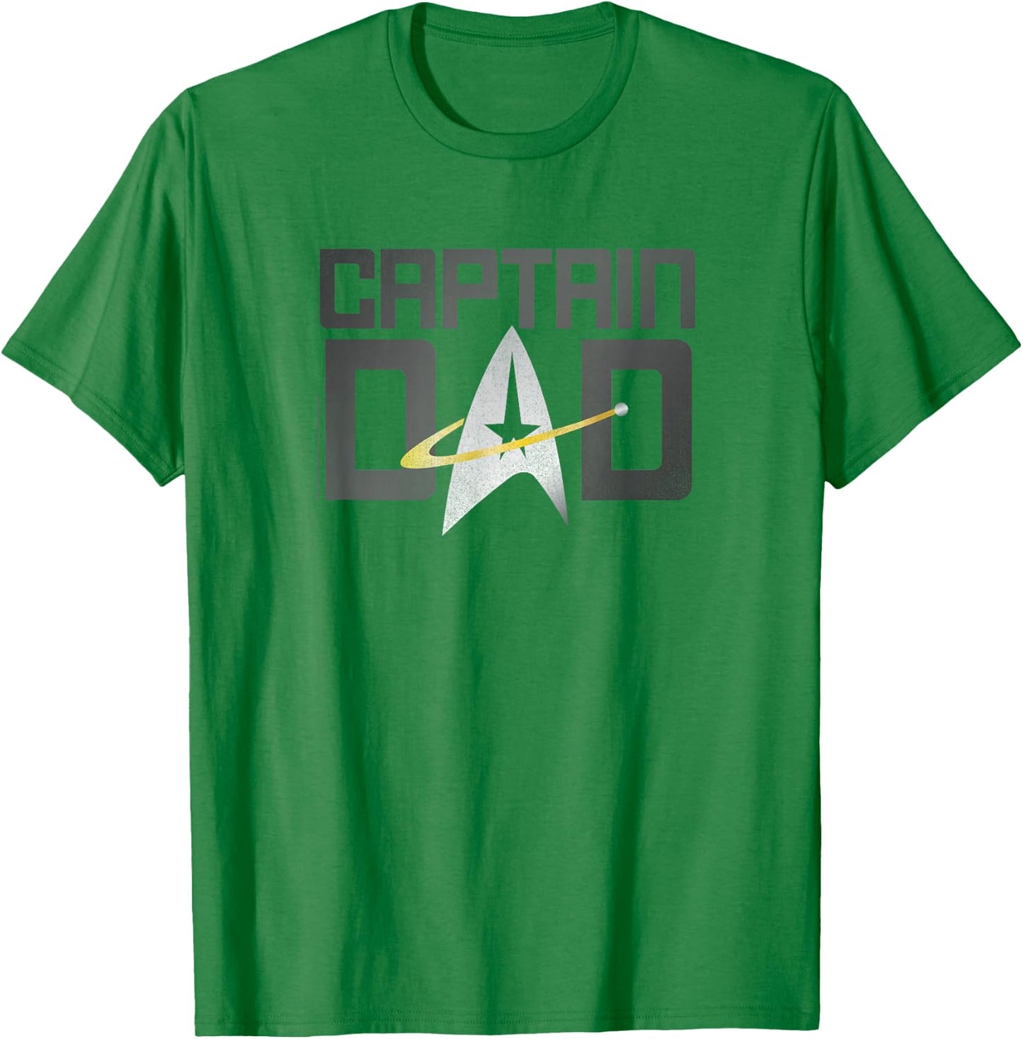 Star Trek: The Next Generation Father's Day Captain Dad T-Shirt - T-Shirt | Irish Green