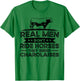 Men Don't Ride Breed Cattle Farmer - Charolais Cattle T-Shirt - T-Shirt | Irish Green