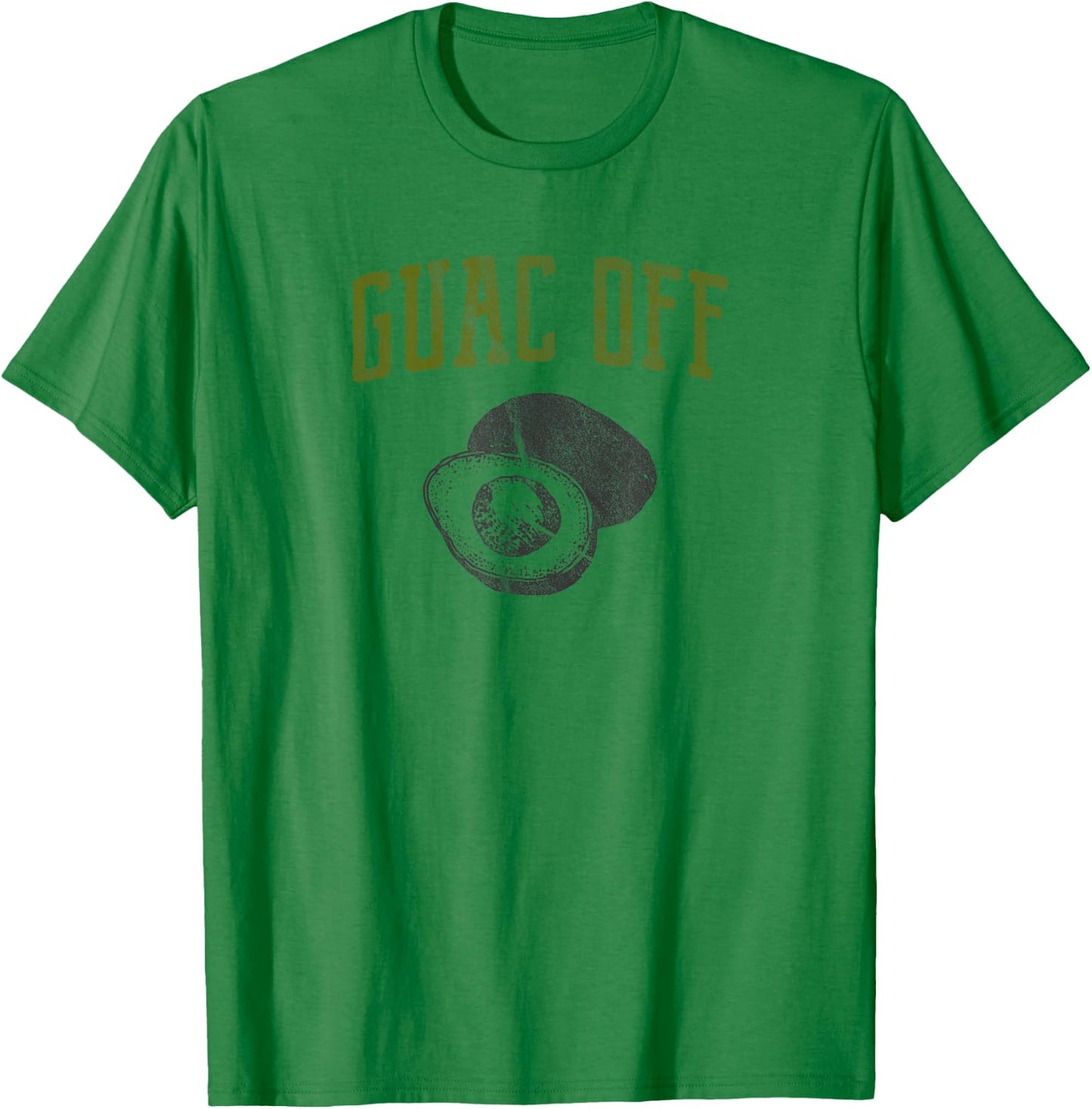 Funny Guac - Guac Off T-Shirt - T-Shirt | Irish Green