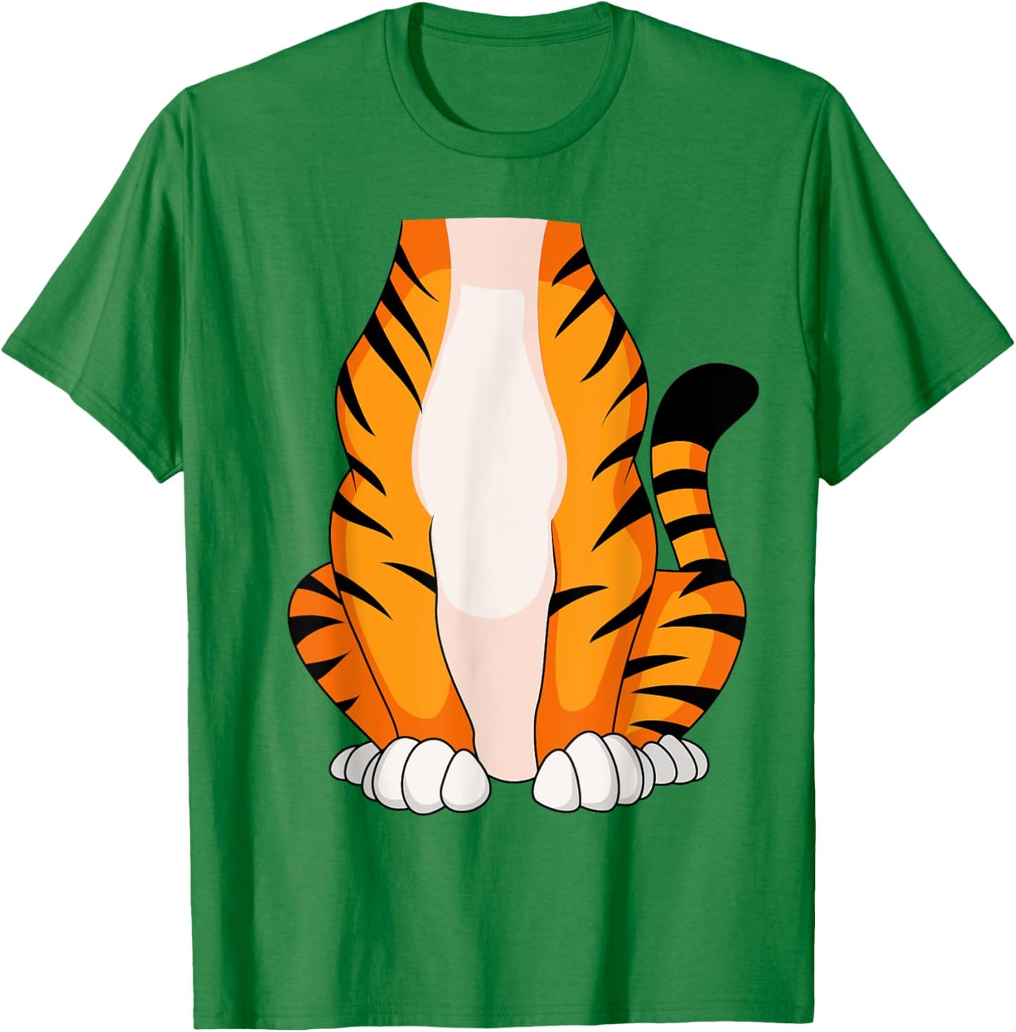 Tiger Shirt Men Women Kids Tiger Costume T-Shirt - T-Shirt | Irish Green