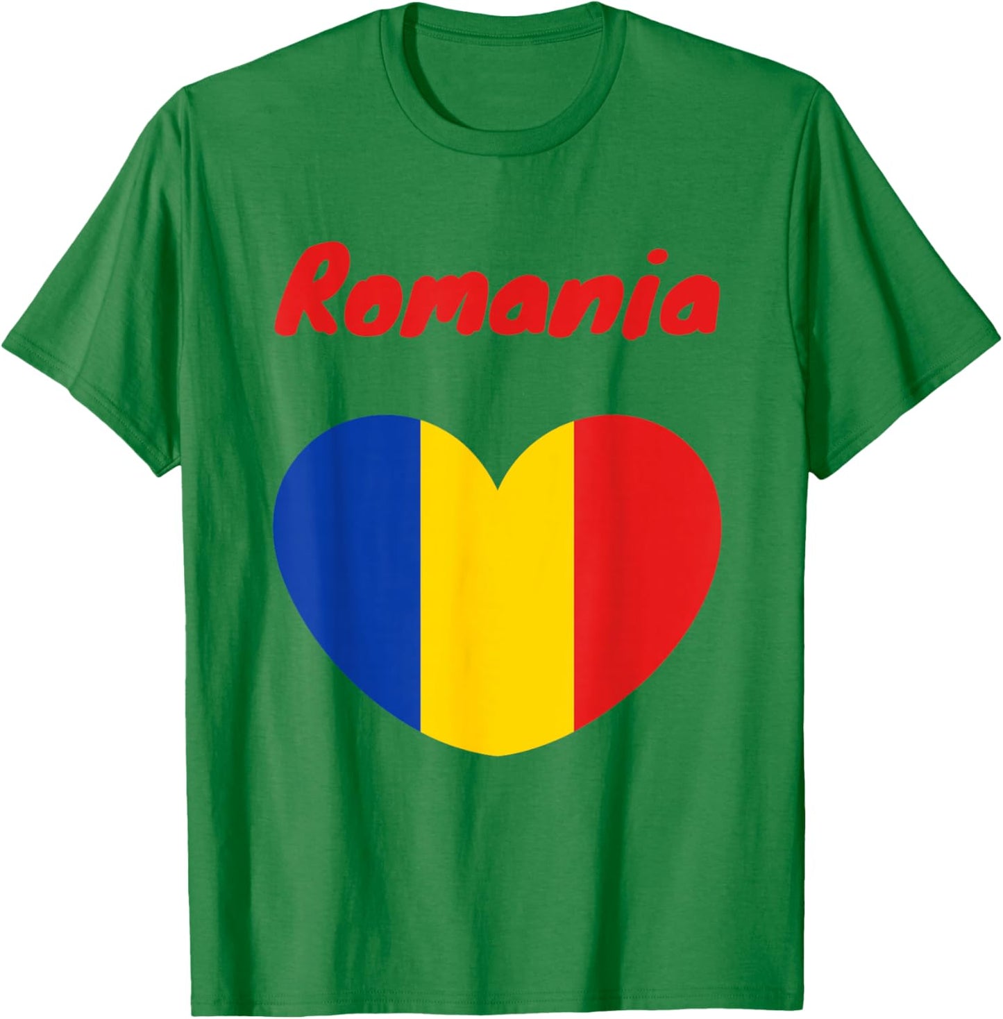 Rumänien Flagge Damen Rumänien Männer Frauen Kinder Romania T-Shirt - T-Shirt | Irish Green