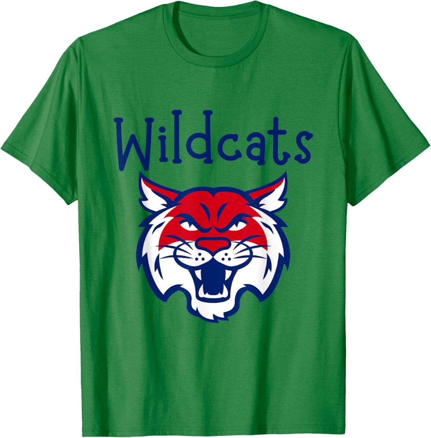 Wildcats Fan School Student Teacher Men Women Kids T-Shirt - T-Shirt | Irish Green