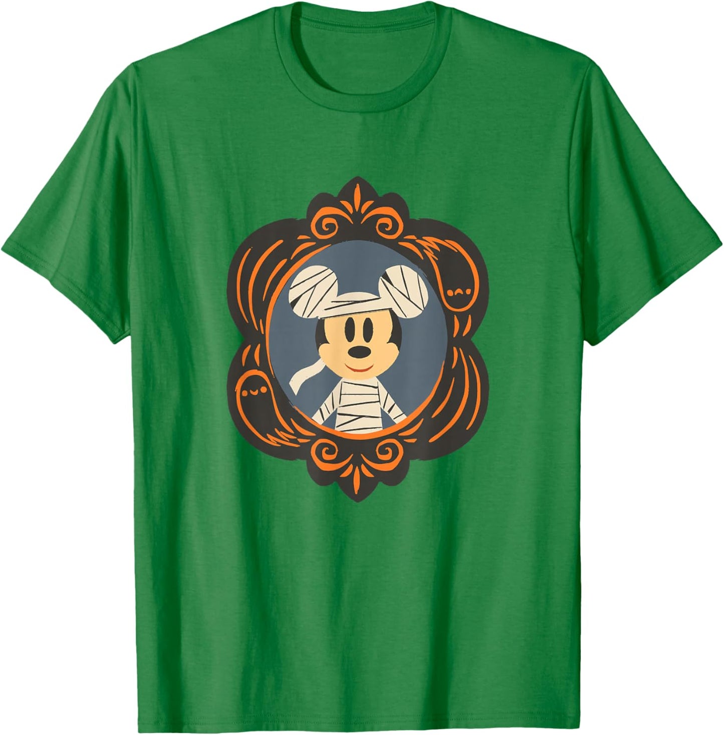 Disney Mickey And Friends Halloween Mummy Costume Mirror T-Shirt - T-Shirt | Irish Green