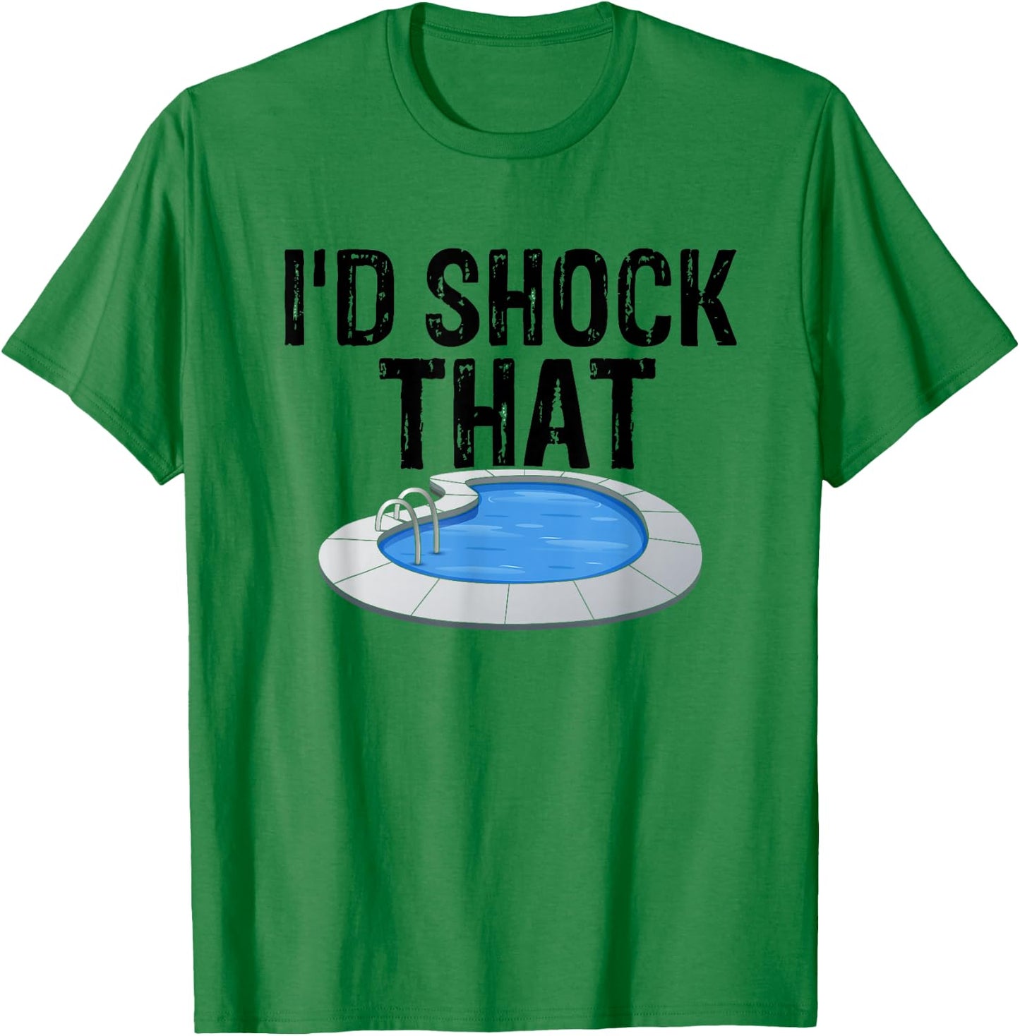 Pool Guy Design for Swimming Pool Boy and Pool Cleaner T-Shirt - T-Shirt | Irish Green