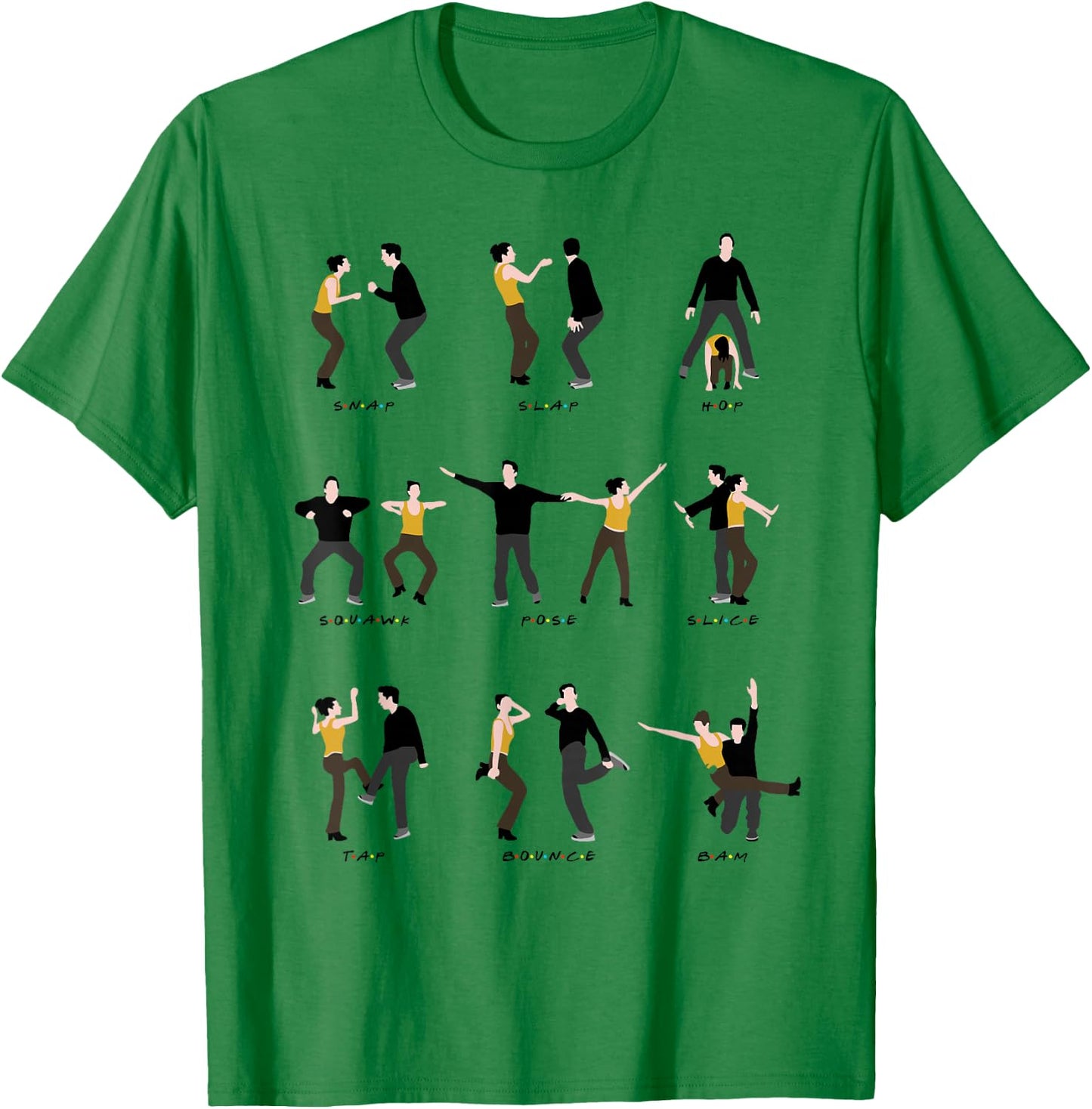 The routine with friends T-Shirt - T-Shirt | Irish Green