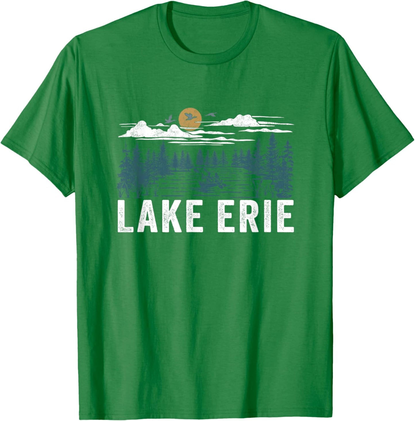 Lake Erie T-Shirt - T-Shirt | Irish Green