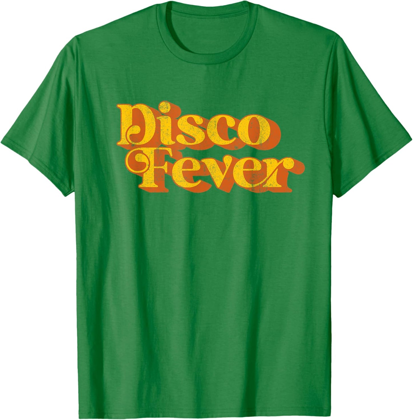 Retro Disco Fever Funny Vintage 60's 70's Party Costume T-Shirt - T-Shirt | Irish Green