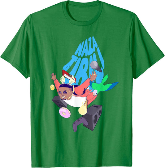Naza Tibili , white, S T-Shirt - T-Shirt | Irish Green