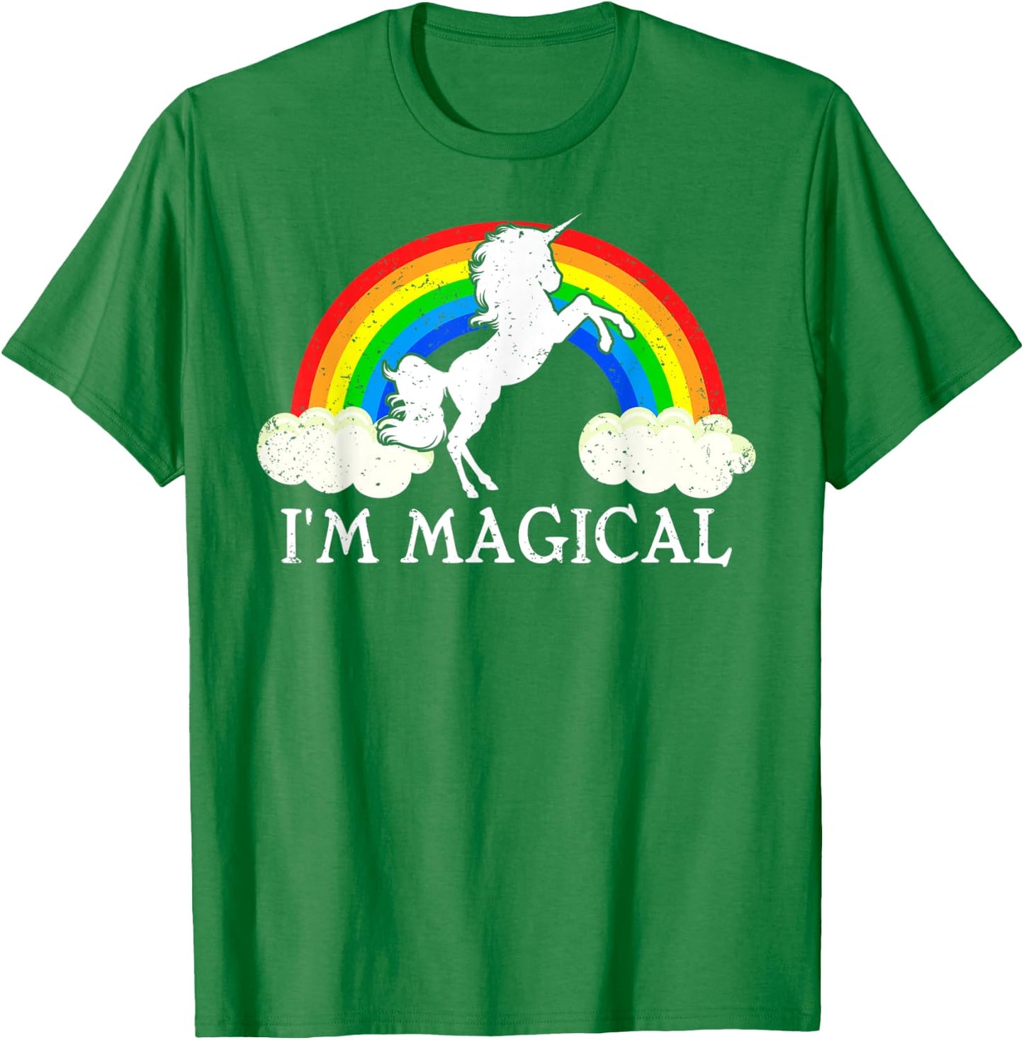 I'm Magical Leprechaun Unicorn St. Patrick's Day T-Shirt - T-Shirt | Irish Green