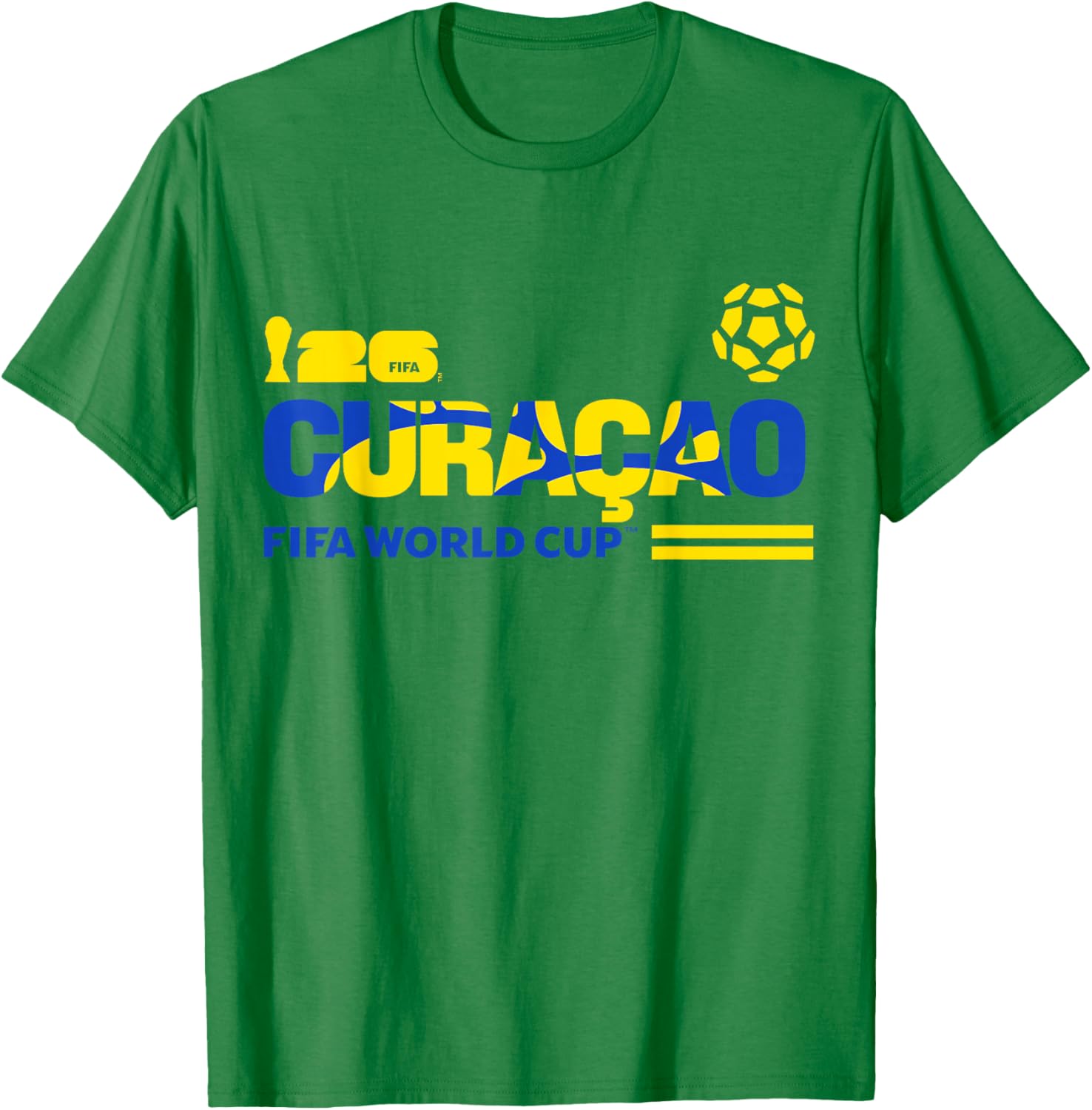 FIFA World CUP26 Qualifier Curacao T-Shirt - T-Shirt | Irish Green