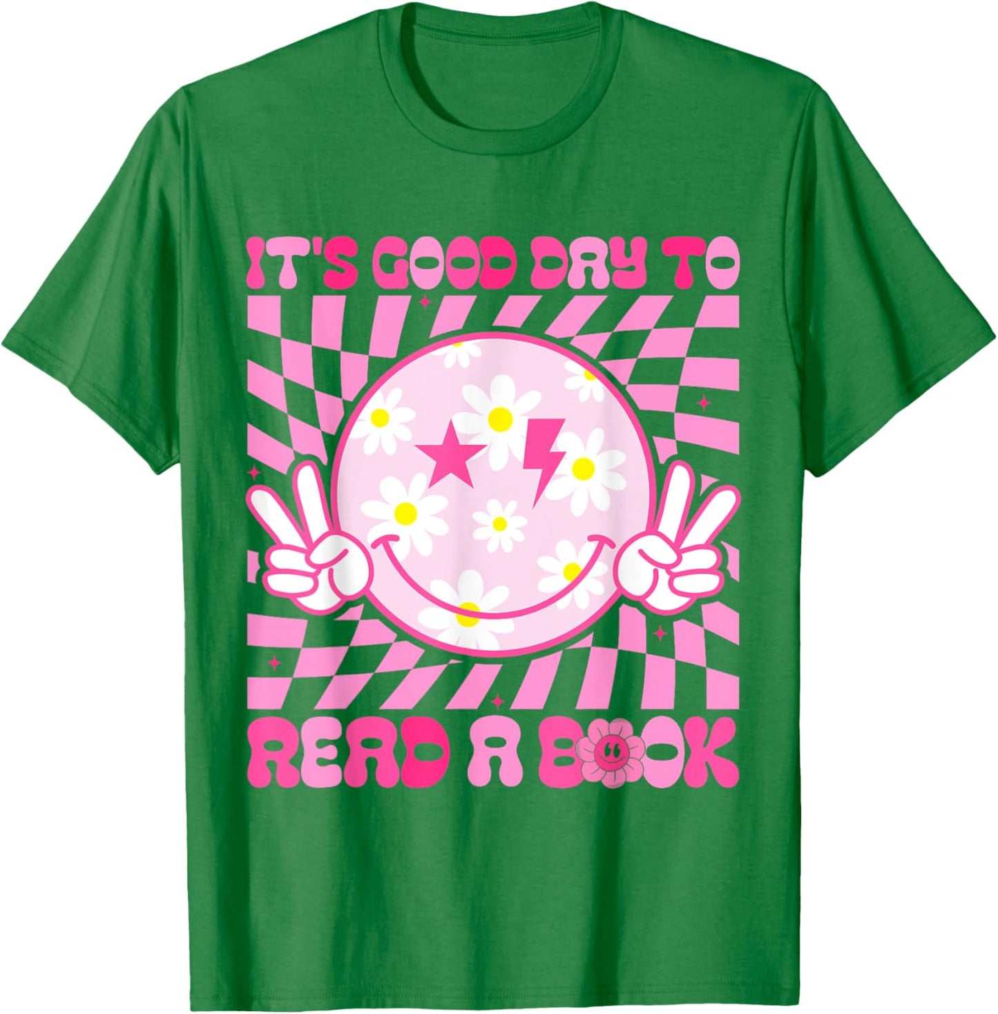 It's Good Day To Read Book Funny Library Reading Lovers T-Shirt - T-Shirt | Irish Green