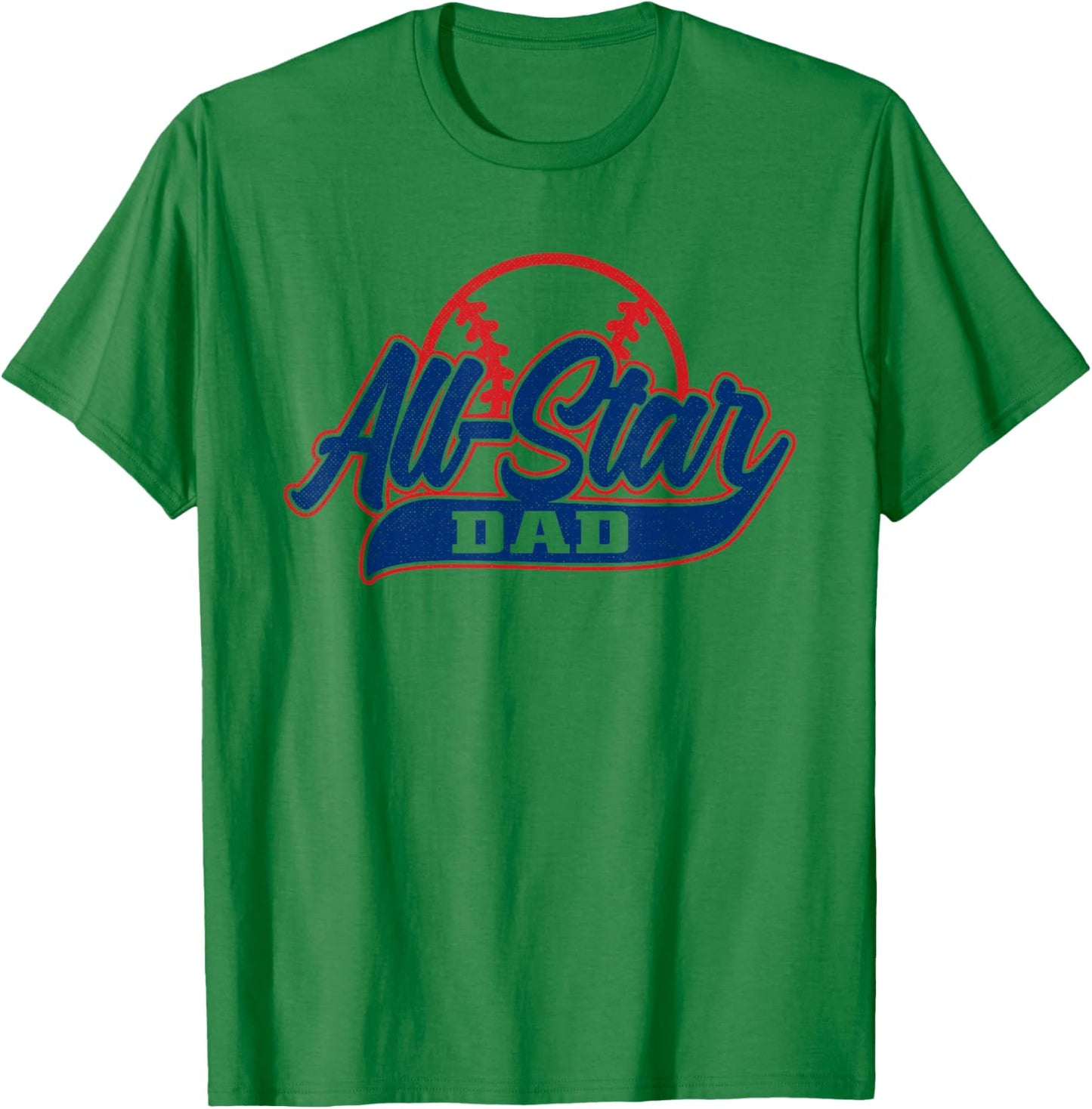 Baseball All-Star Dad T-Shirt - T-Shirt | Irish Green